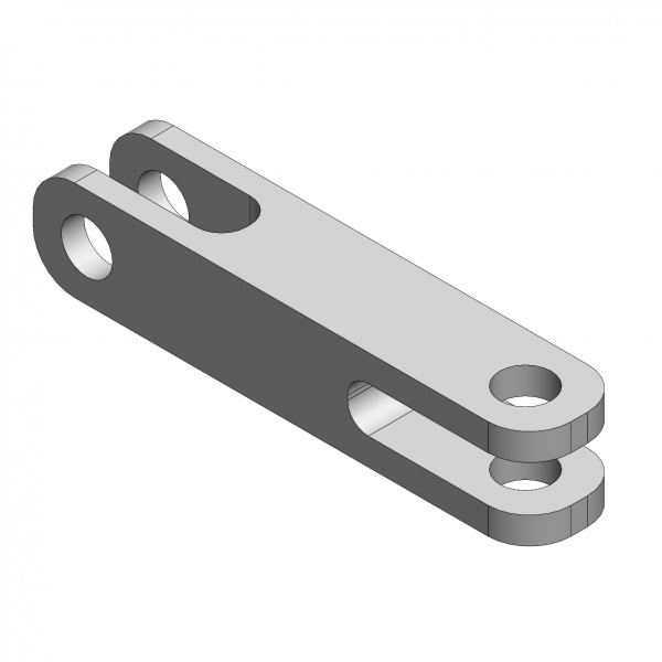 OB141 - FOURCHE DOUBLE POUR RÉPARTITEUR DE FREINAGE