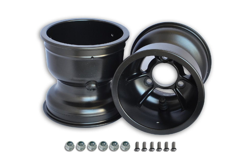 OB299D/A - OBERON BLACK MAGNESIUM FRONT WHEEL SET 132