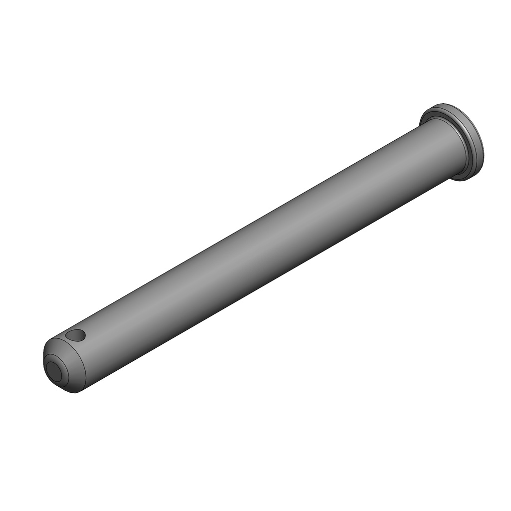 OB024 - AXE DE FIXATION PLAQUETTE DE FREIN AVANT Ø6MM