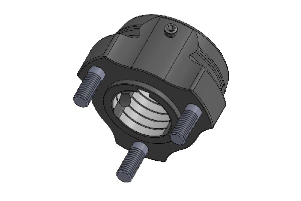 OB261AM - MOZZO POSTERIORE MINI L37 DIAM 30