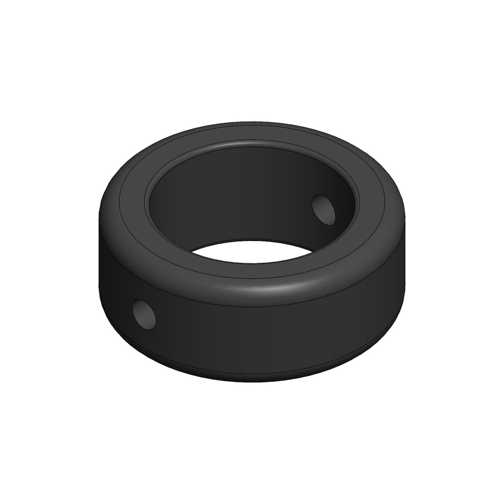 OB082 - ANELLO FERMA PIANTONE STERZO NERO 