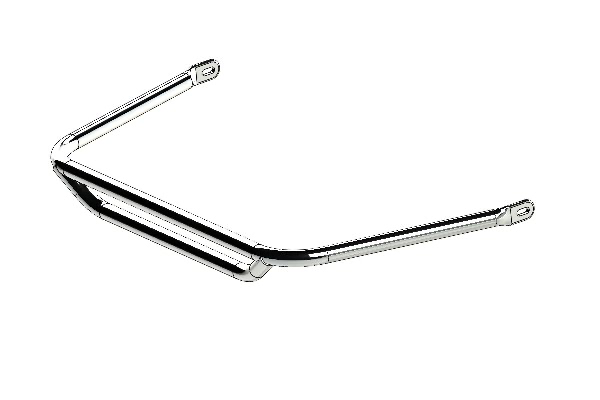 OB179MINI - SUPPORT DE PARE-CHOC AVANT HAUT