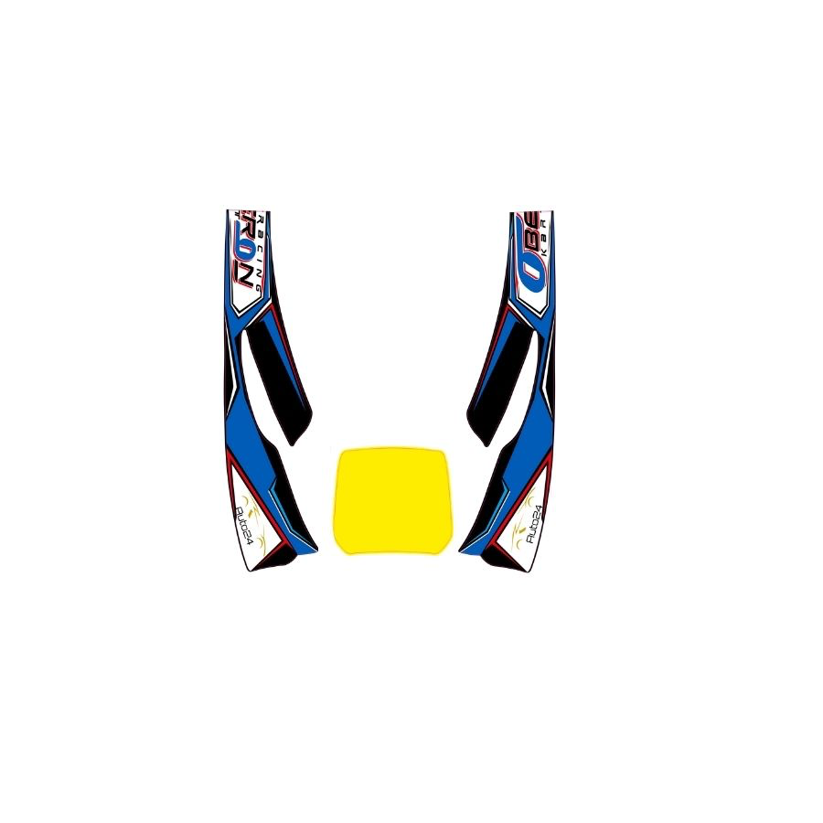 OBA022M - ADESIVO PARAURTI POSTERIORE MINI