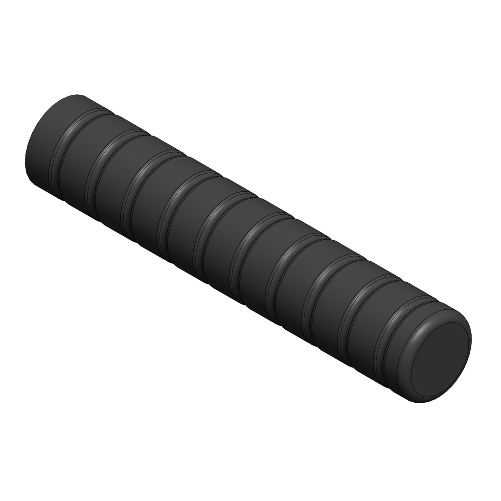 OB060 - BLACK ALUMINIUM PIN FOR PEDAL