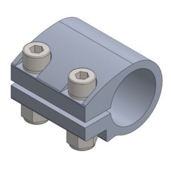 OB207 - FASCETTA ALLUMINIO TUBO 30MM NERA  