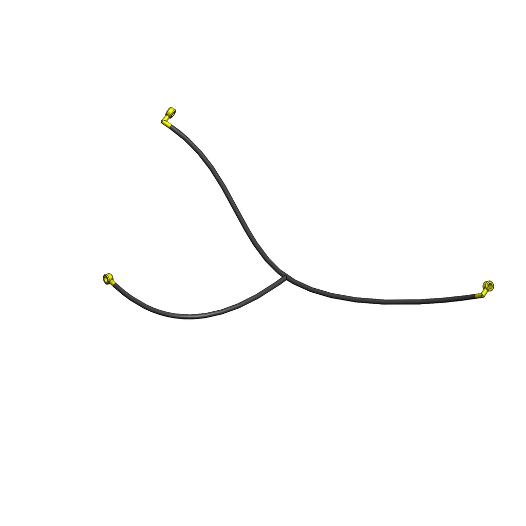 OB133 - FRONT BRAKE HOSE KIT