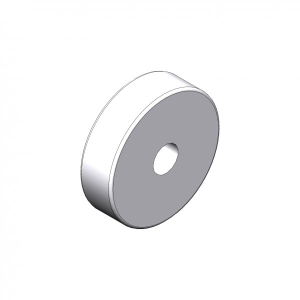 OB225-10 - SPESSORE SEDILE ALLUMINIO L.10MM 