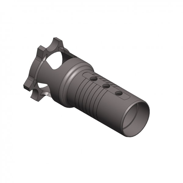 OB099 -  FRONT BELL 40MM STEEL FOR 25X25 SPINDLE BARE