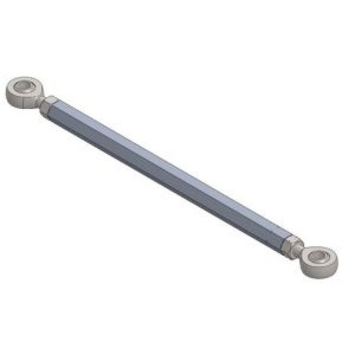 OB050C - BRACCETTO STERZO OBERON 275 MM COMPLETO DI UNIBALL / TIE ROD LEFT RIGHT OBERON COMPELTE WITH UNIBALL