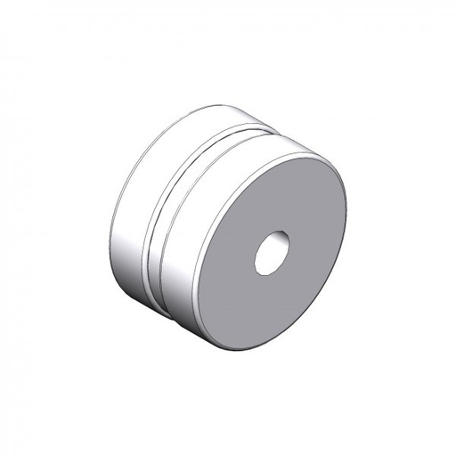 OB225-20 - SPESSORE SEDILE ALLUMINIO L.20MM 